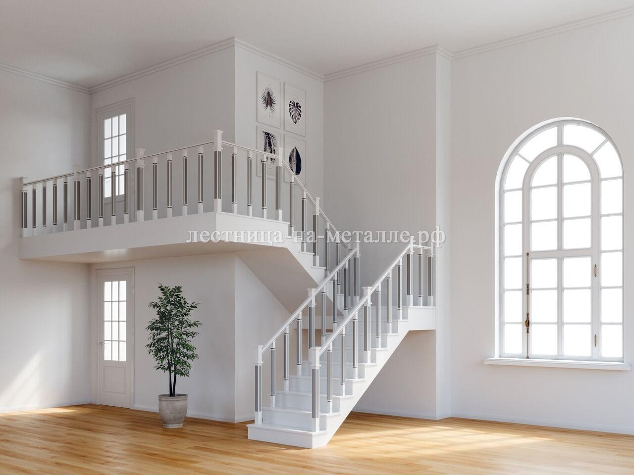 белая лестница